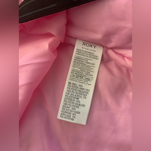 Roxy Girl Dri-Flight American Pie Snow Jacket Blue Landscape NWT Size XL (14) - Picture 12 of 12